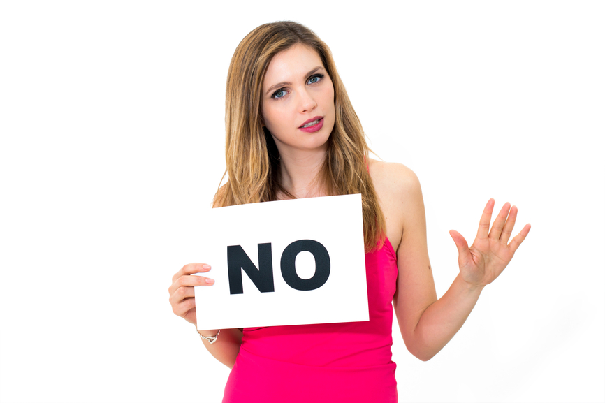 Image result for women say no